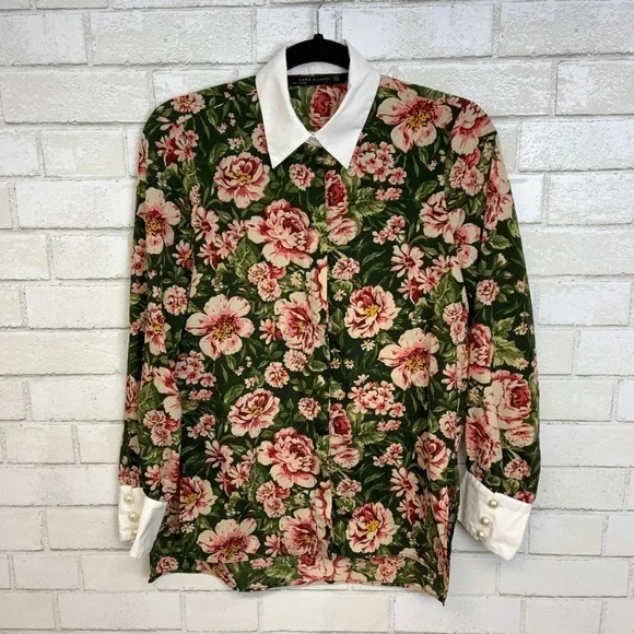 Zara Floral Blouse - Picture 15 of 15